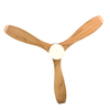 Indoor Wooden Ceiling Fan Remote Control with Lamp