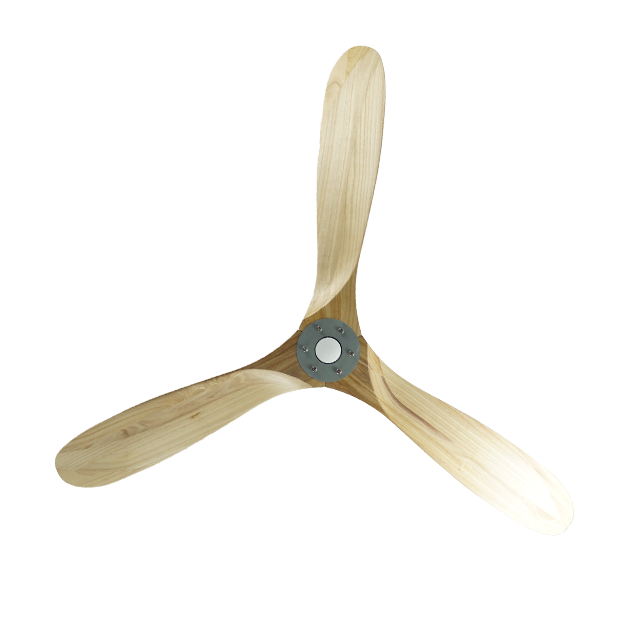 Airbena Solidwood Household Ceiling Fans No Light Remote Control