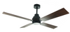 Remote Control Smart Wooden Modern Ceiling Fan With Light