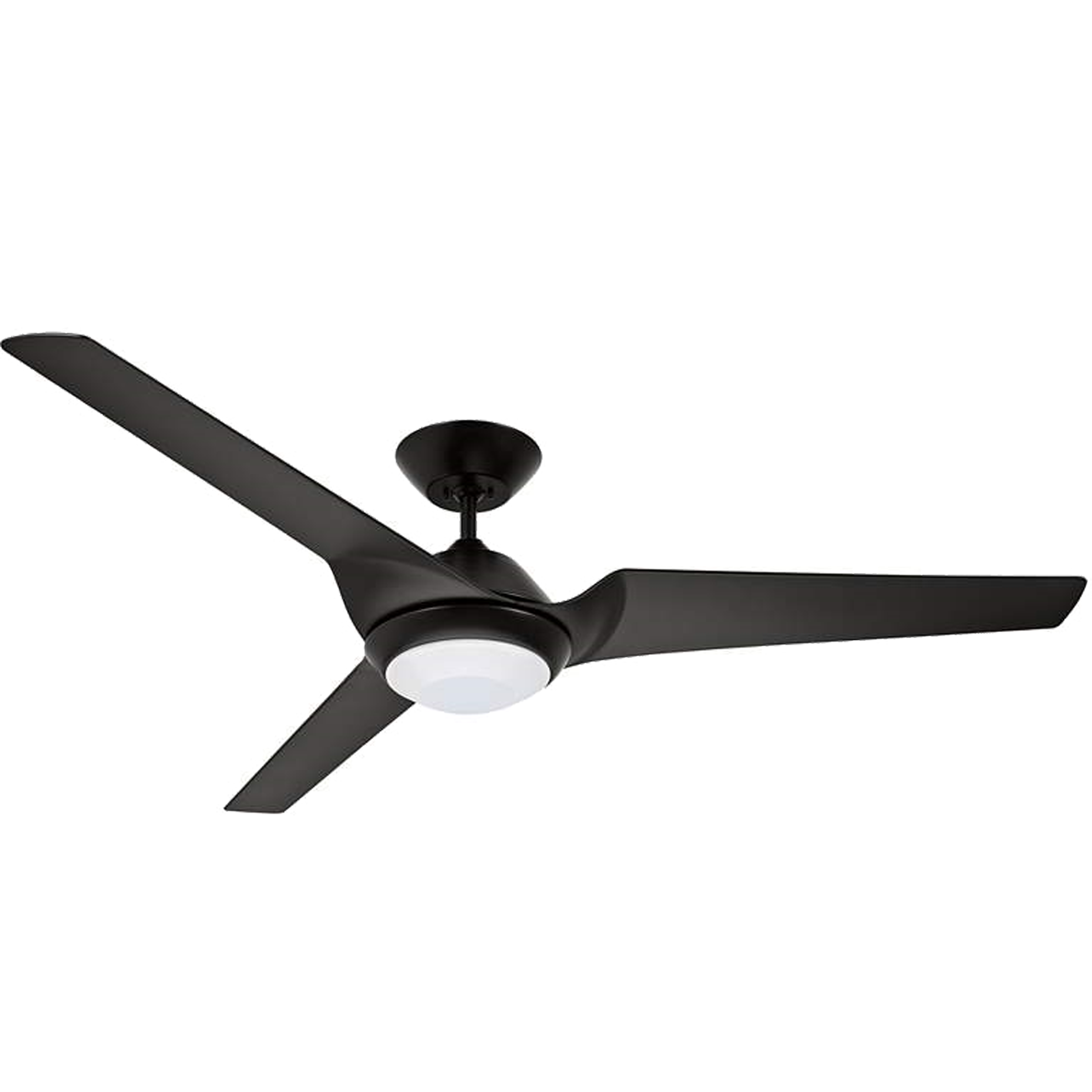 AirbBena Luxury New Model DCmotor 52 Inch Simple 3 Color Led Lighting Air Conditioning Ceiling Fan