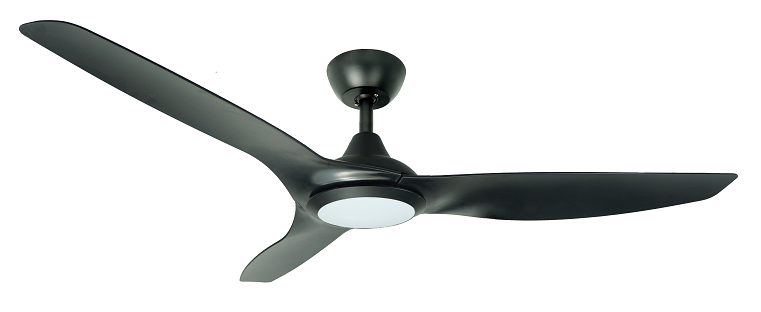 Airbena Ceiling Fan 52 Inch ABS Fan Blade with And without Light for Household Ceiling Fans Color Golden/white/black