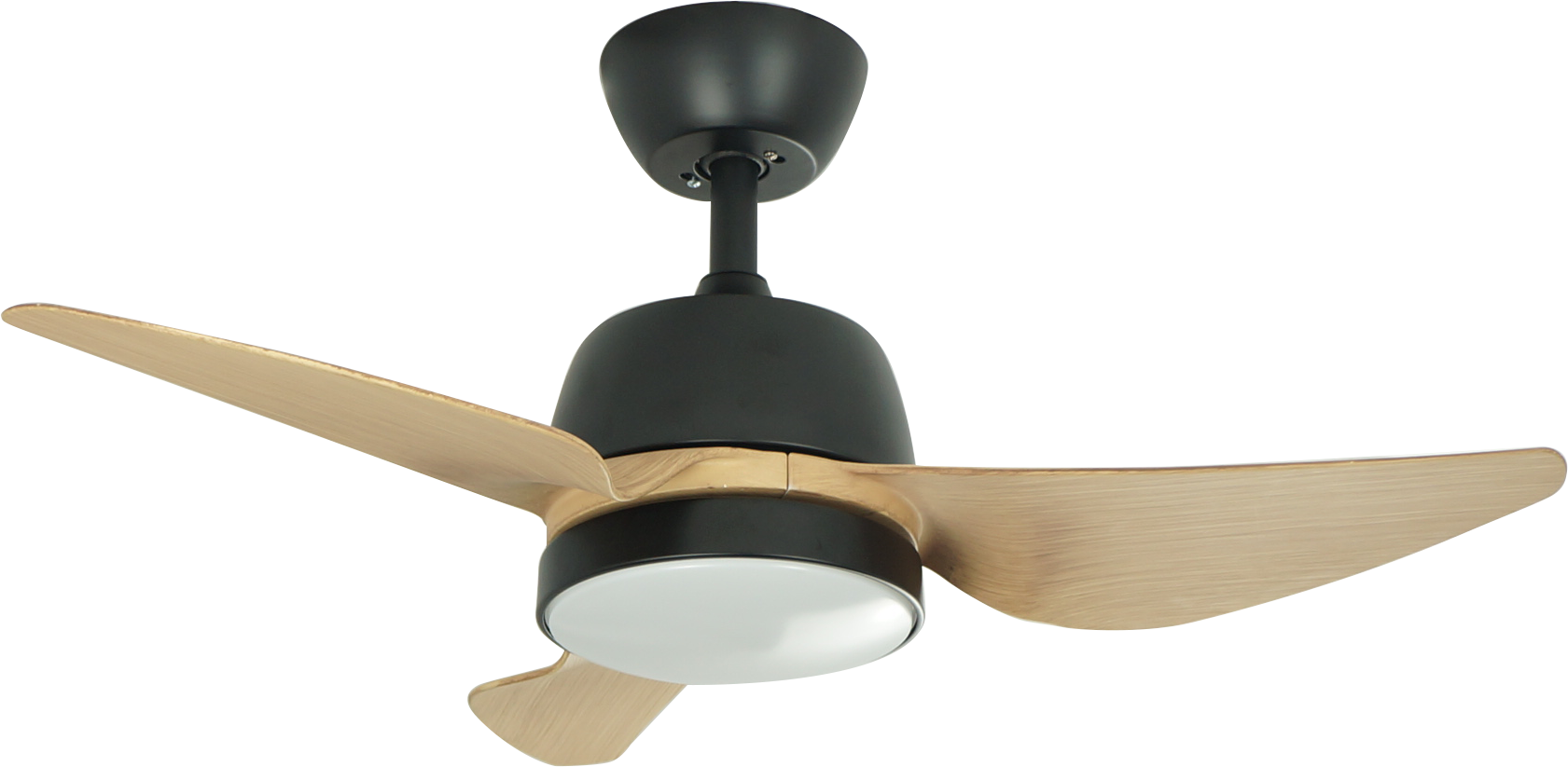 Modern Ceiling Fan Nature Air Flow Soft Warm Led Lamp