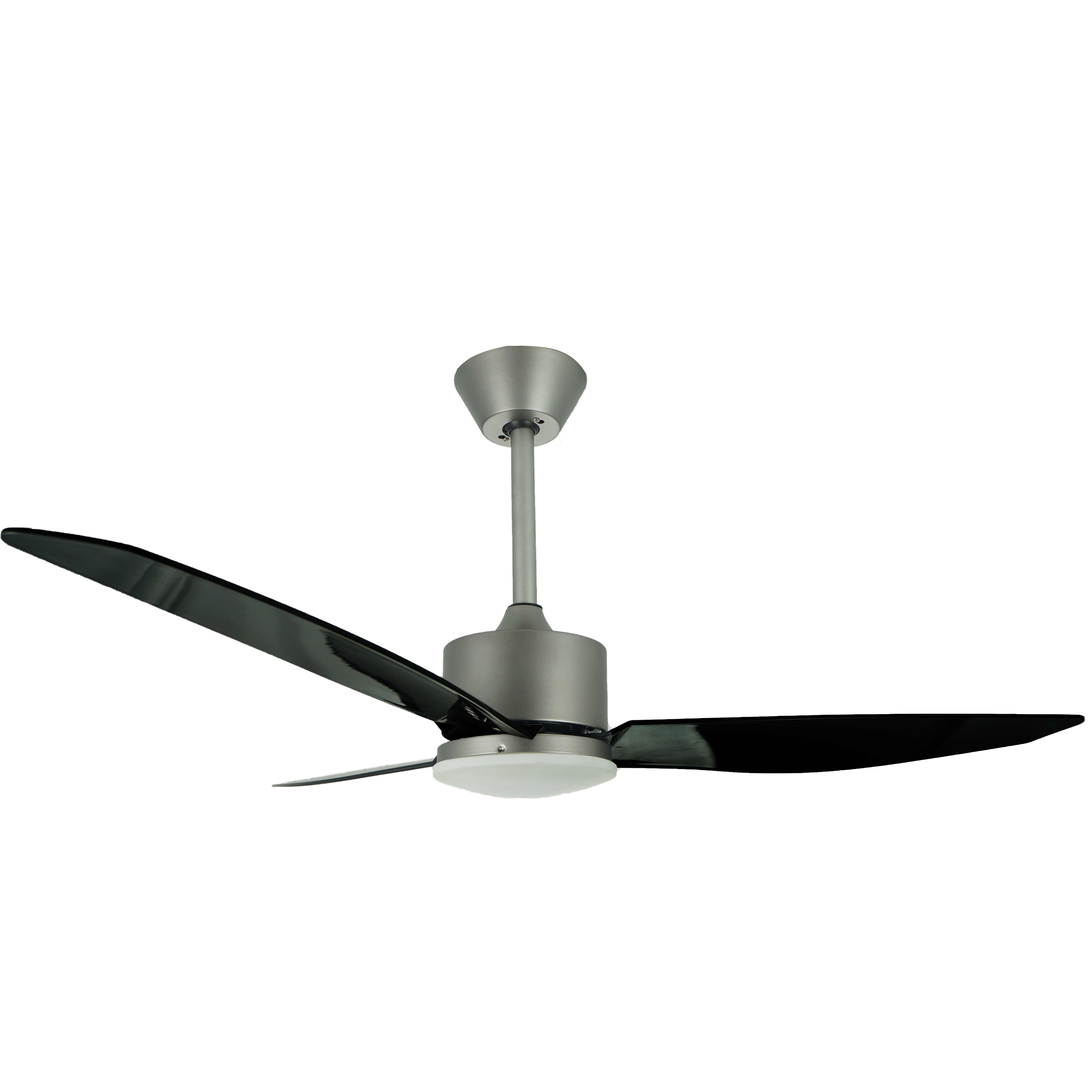 Interior LED Decorative Lighting Black Ceiling Fan with Lamp And Remote Control Ceiling Fan